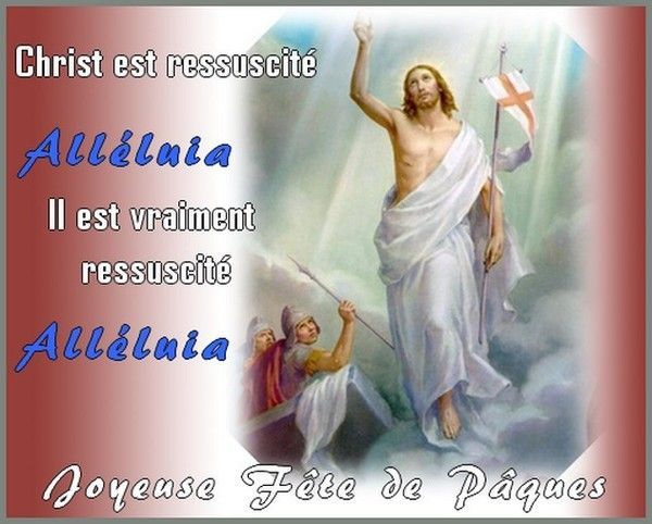 Jésus est vivant Alléluia